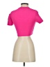 Zara 100% Polyester Pink Short Sleeve Top Size S - photo 2