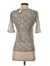 LOFT Versa Silver Short Sleeve Top Size XS - photo 2