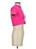 Zara 100% Polyester Pink Short Sleeve Top Size S - photo 4