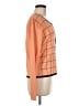 Finity Checkered-gingham Orange Cardigan Size M (estimated) - photo 4