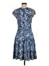 Tory Burch Paisley Blue Casual Dress Size M - photo 2