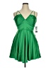 City Studio Green Cocktail Dress Size 16 - photo 1