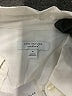 Ann Taylor 100% Cotton Ivory Long Sleeve Button-Down Shirt Size M - photo 7