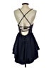 Halara Solid Blue Cocktail Dress Size S - photo 2