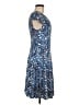 Tory Burch Paisley Blue Casual Dress Size M - photo 4