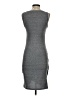 Leith Solid Gray Casual Dress Size S - photo 2