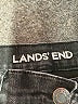 Lands' End Chevron-herringbone Black Jeans Size 30 waist - photo 7