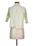 Zara Green 3/4 Sleeve Button-Down Shirt Size M - photo 2
