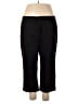 Dockers Solid Black Casual Pants Size 18w - photo 1