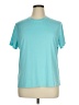 Assorted Brands Solid Teal Active T-Shirt Size XL - photo 1