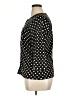 JM Collection Polka Dots Black Cardigan Size XL - photo 5