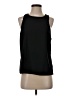 Gap 100% Polyester Black Sleeveless Top Size S (petite) - photo 1