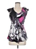 DressBarn 100% Polyester Purple Sleeveless Blouse Size M - photo 1