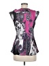 DressBarn 100% Polyester Purple Sleeveless Blouse Size M - photo 2
