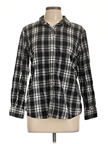 Lands' End Long Sleeve Button-Down Shirt (view 1)