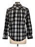 Lands' End 100% Cotton Plaid Black Long Sleeve Button-Down Shirt Size 12 (petite) - photo 2