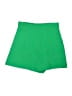 Zara Solid Green Shorts Size XS - photo 2