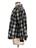 Lands' End 100% Cotton Plaid Black Long Sleeve Button-Down Shirt Size 12 (petite) - photo 5
