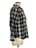 Lands' End 100% Cotton Plaid Black Long Sleeve Button-Down Shirt Size 12 (petite) - photo 4