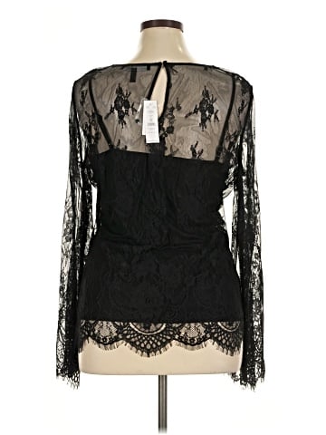 White House Black Market Long Sleeve Blouse (view 2)