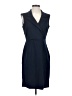 Donna Morgan Solid Blue Cocktail Dress Size 4 - photo 1