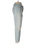 Good American 100% Cotton Color Block Blue Jeans Size 8 - photo 4
