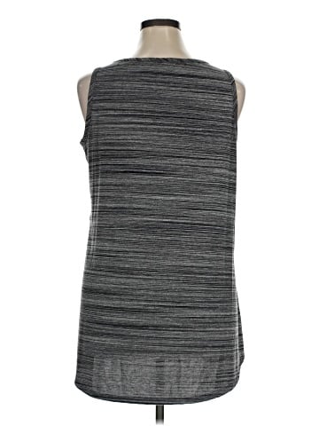 LOGO by Lori Goldstein Sleeveless Blouse (view 2)