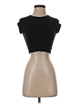 Golden Aritzia Short Sleeve Turtleneck