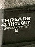 Threads 4 Thought Black Long Sleeve T-Shirt Size M - photo 4
