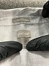 Chico's 100% Linen Gray Long Sleeve Button-Down Shirt Size Lg (2) - photo 7
