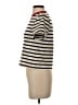 Cos Stripes Ivory Short Sleeve Turtleneck Size XS - photo 5