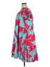 Unbranded 100% Polyester Tropical Blue Casual Dress Size XXL - photo 5