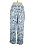 Charter Club Floral Blue Casual Pants Size 1X - photo 2