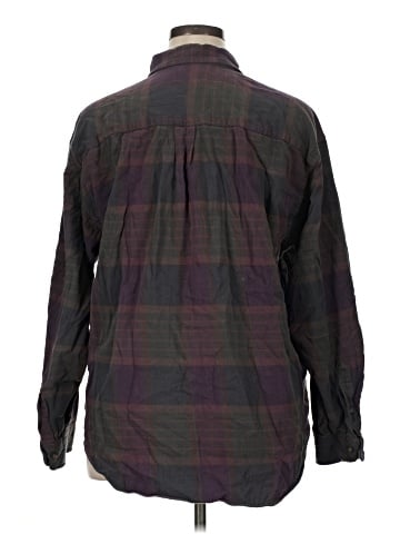Van Heusen Long Sleeve Button-Down Shirt (view 2)