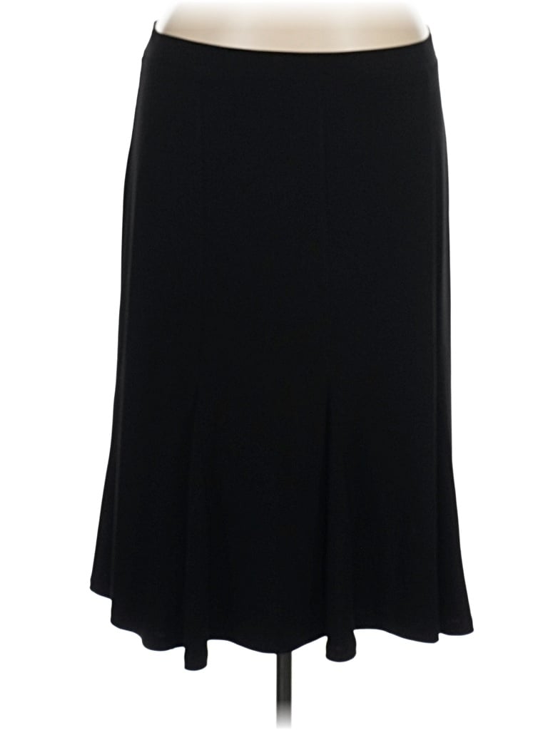 Pre-owned Dana Buchman Formal Skirt In Black