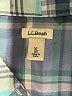 L.L.Bean Color Block Teal Long Sleeve Button-Down Shirt Size XL - photo 7