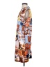 Acne Studios 100% Acetate Print Orange Cocktail Dress Size EU 34 / US 4 - photo 5