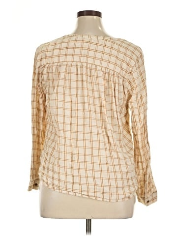 Melrose and Market Long Sleeve Button-Down Shirt (view 2)