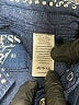 Guess 100% Cotton Chevron-herringbone Blue Long Sleeve Button-Down Shirt Size 8 - photo 4