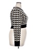 Saunders Collective Houndstooth Black Pullover Sweater Size XL - photo 4