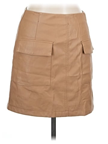 And Now This Faux Leather Skirt (view 1)