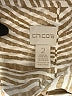 Chico's 100% Cotton Chevron-herringbone Tan Long Sleeve Blouse Size Lg (2) - photo 7