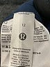 Lululemon Athletica Solid Blue Athletic Shorts Size 12 - photo 3