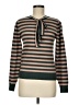 Ann Taylor Stripes Brown Pullover Sweater Size M - photo 1