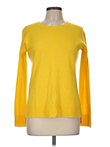 Aqua Cashmere Pullover Sweater (view 1)