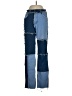 Jeans Color Block Blue Jeans Size S - photo 1