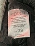 Hidden Jeans Chevron-herringbone Black Jeans Size 28 waist - photo 8
