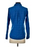 Broadway & Broome Polka Dots Blue Long Sleeve Button-Down Shirt Size S - photo 2