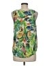 Lanhtropy 100% Linen Green Tank Top Size M - photo 2