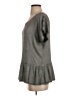 Jun & Ivy Gray Short Sleeve Top Size S - photo 5
